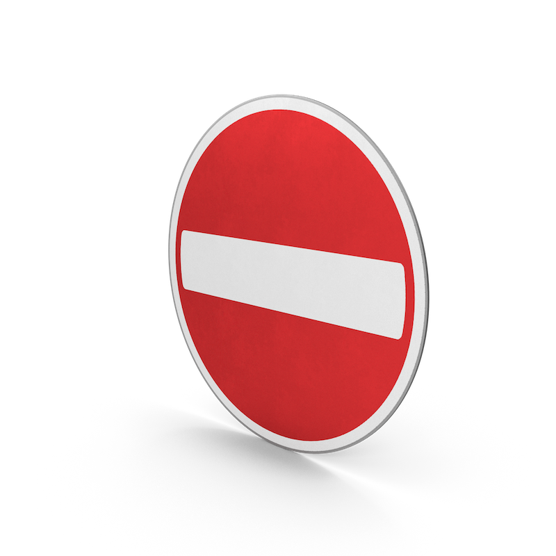 Hotel_API_Integration_Road_Sign_Do_not_Enter